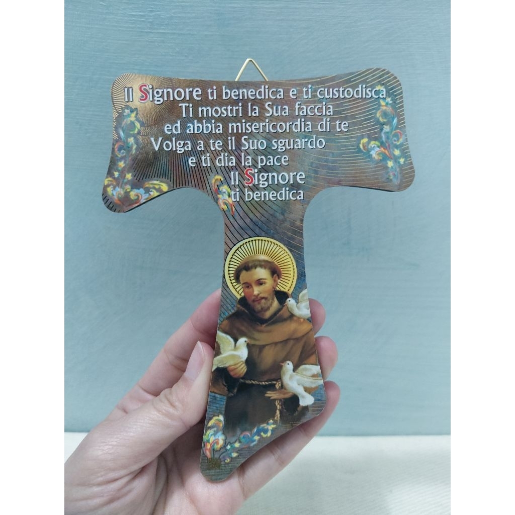 Salib Tao Santo Fransiskus Assisi Salib Gantung