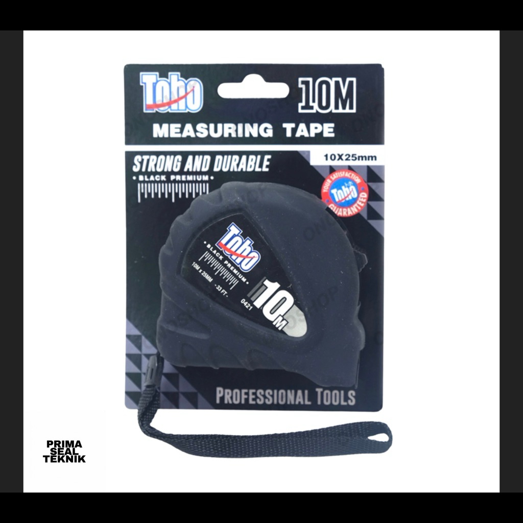 Meteran Tarik 10m TOHO | Meteran Gulung 10 Meter | Meteran Bangunan | Meteran Tukang | Roll Meter 10