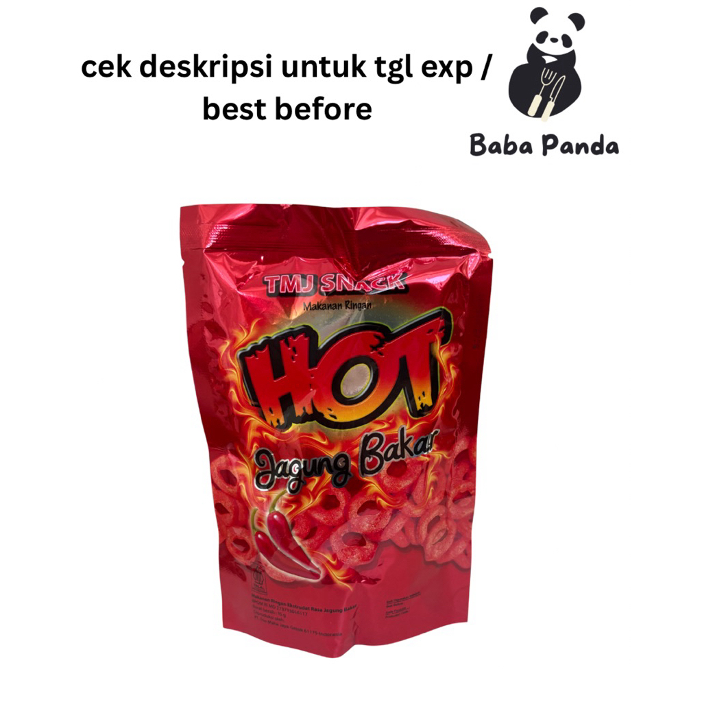 TMJ Snack Hot Jagung Bakar 15g – Snack Jagung Pedas