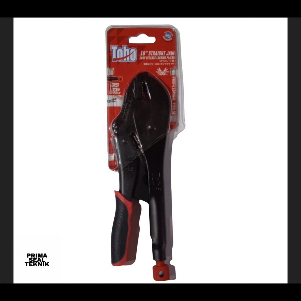 Tang Buaya TOHO 10 Inch Curved Jaw | Locking Pliers 10” | Tang Jepit Buaya TOHO