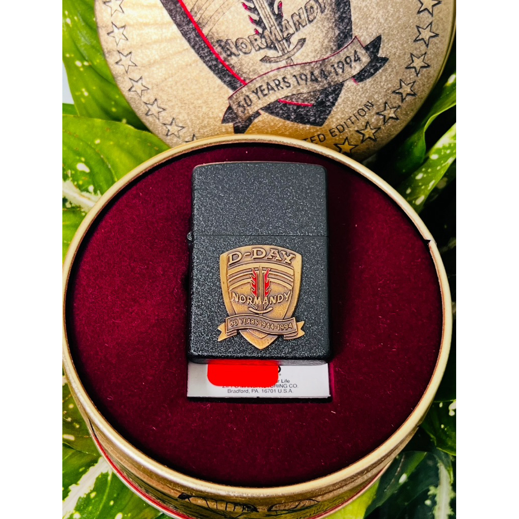 Zippo 50th Anniversary D-Day Normandy Original