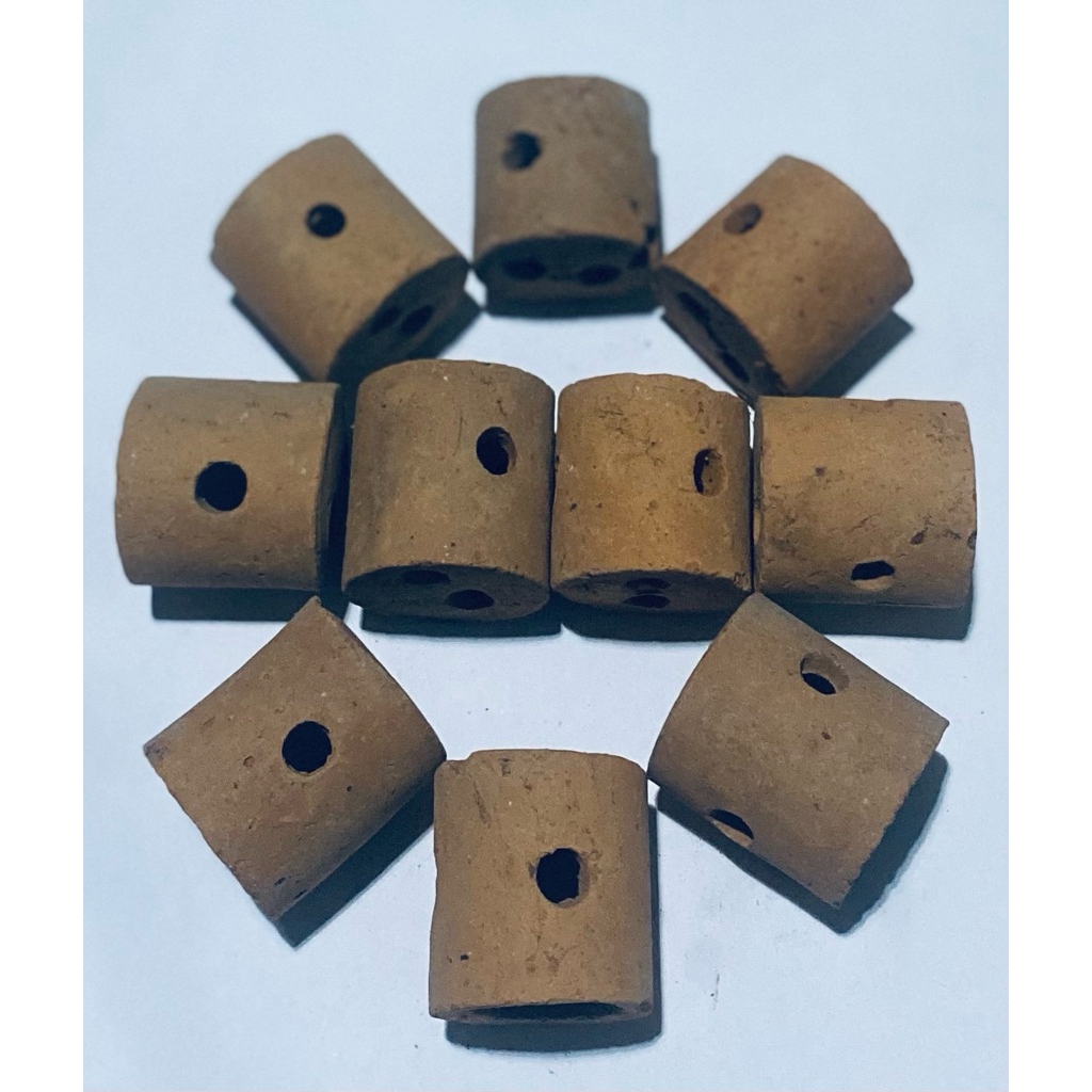 Pot bata tanaman air aquascape dari tanah liat