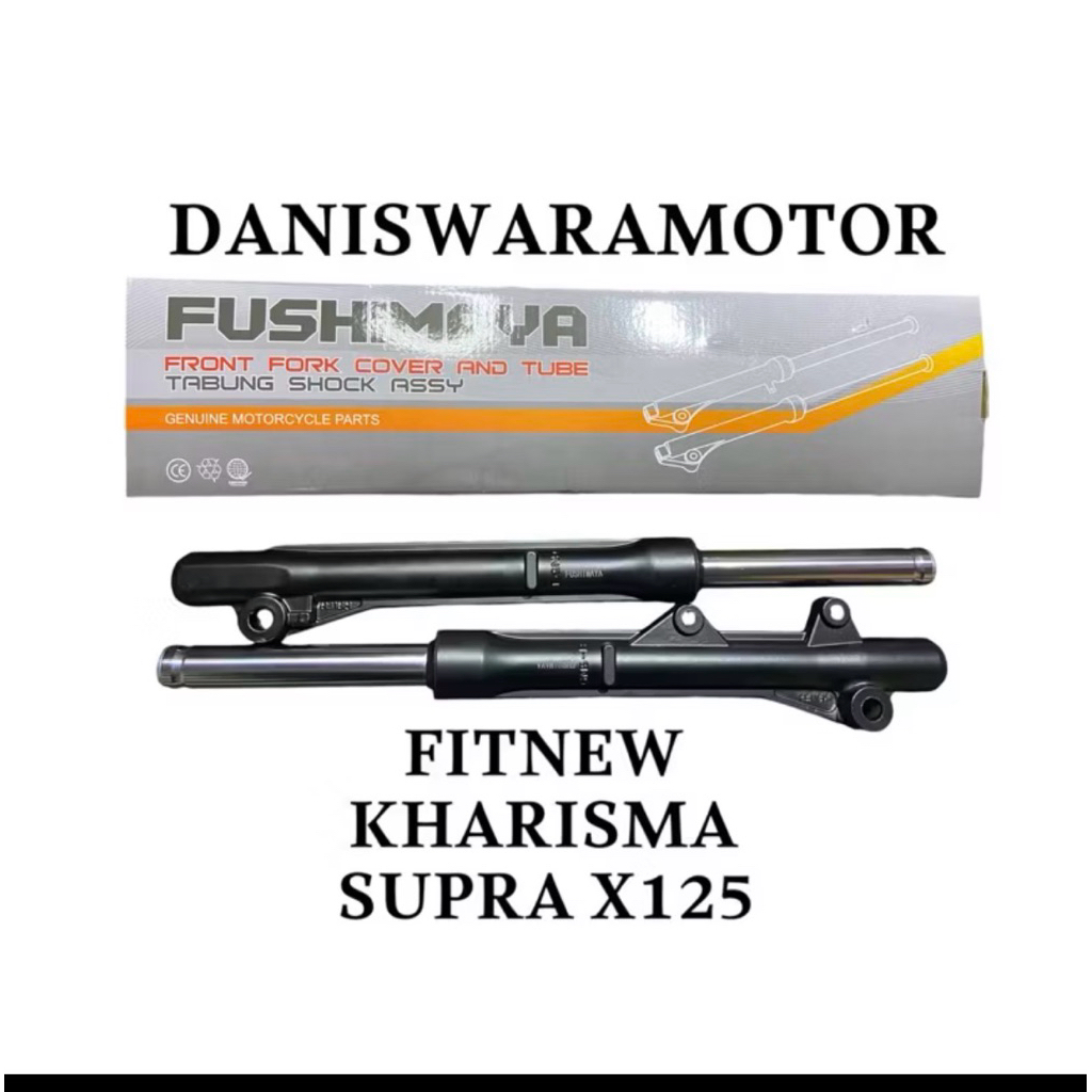 as shok depan + tabung kharisma ,supra x 125