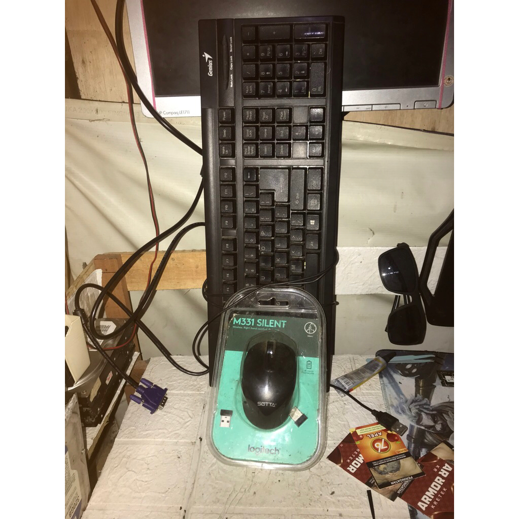 MOUSE WIRELLES & KEYBOARD EKSTERNAL usb