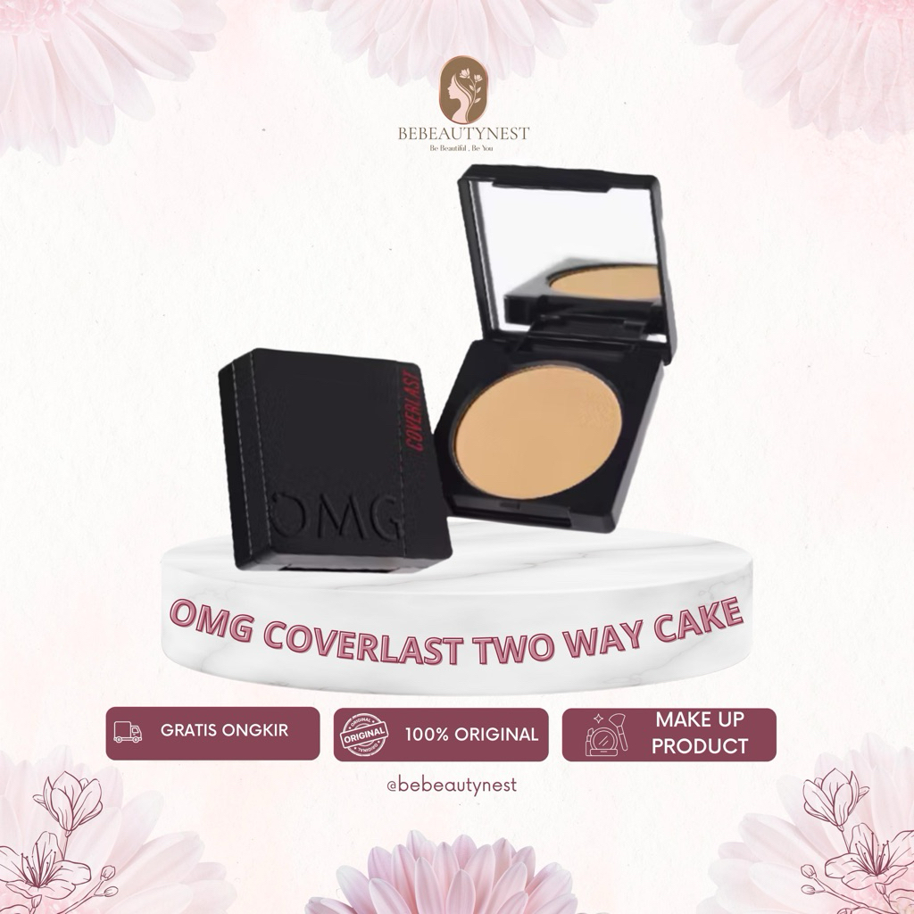 OMG Two Way Cake | OMG Coverlast Two Way Cake | Bedak padat OMG