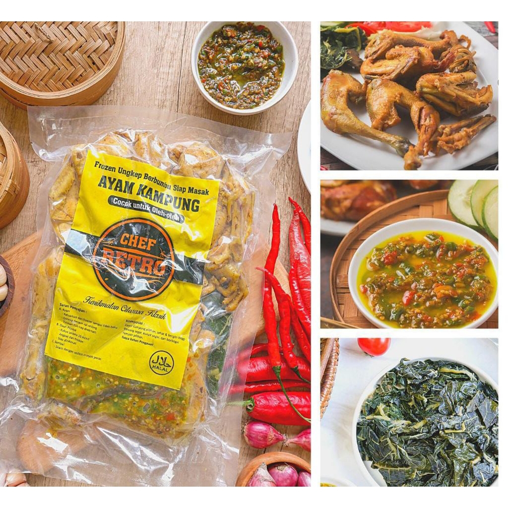 Ayam Ungkep / Bebek Ungkep / Puyuh Ungkep Frozen Fresh | GBMfresh