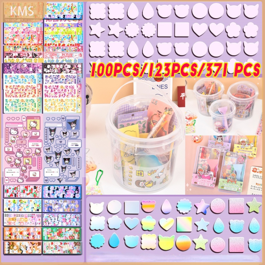 123pcs / Set Kartu Kuckoo Aritmatika Super Konversi Dengan Stiker Disk Besar / Kecil / Besar