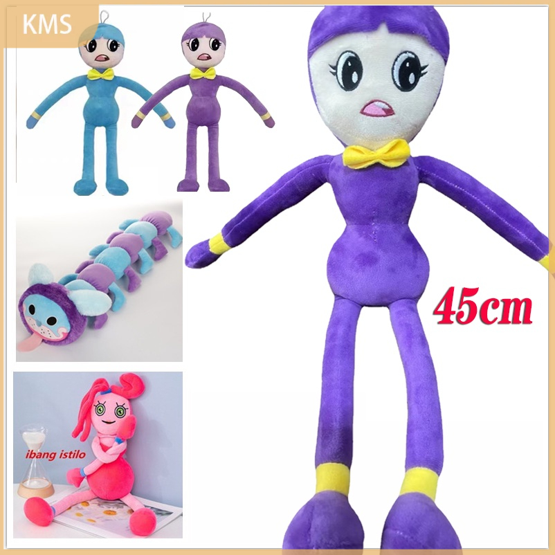 Mainan Boneka Stuffed Plush Huggy Wuggy 40 / 45cm Kaki Panjang Untuk Dekorasi