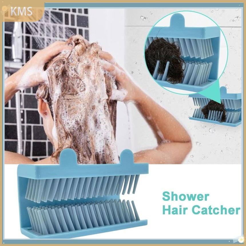 1 Pc Saringan Penangkap Rambut Bahan Silikon Dapat Digunakan Kembali 24 Jam Untuk Dinding Shower Kamar Mandi