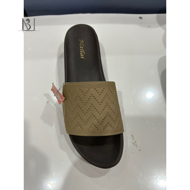 Sandal Hailai Hak Wedges Slip On 3cm