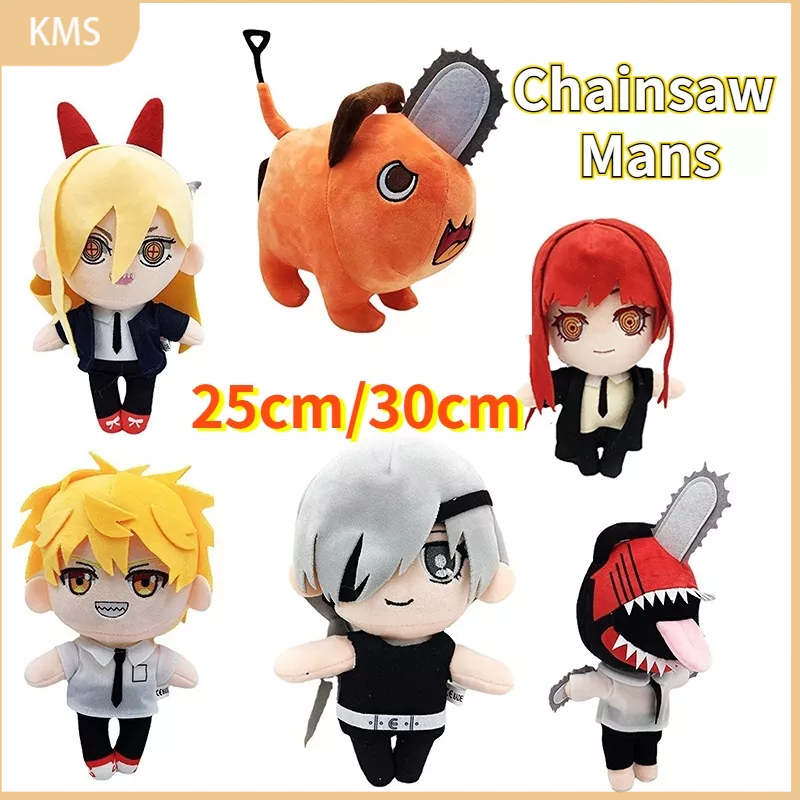 Mainan Boneka Plush Model Anime Chainsaw Man Denji Pochita Ukuran 25cm / 30cm / 40cm Untuk Hadiah Anak