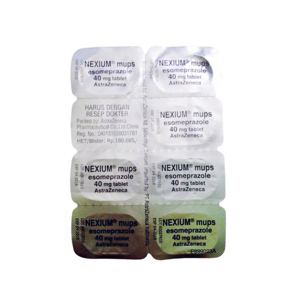 Nexium Mups 40 mg 7 Tablet