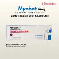 Myobat (Eperisone) 50 mg 10 Tablet