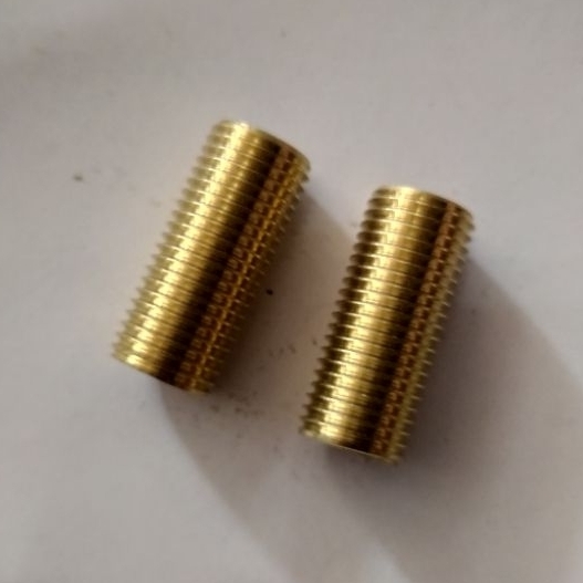 (1Pcs) Sok / Bos DRAT M10XM12 KUNING. Drat dalam 14, Drat Luar 17