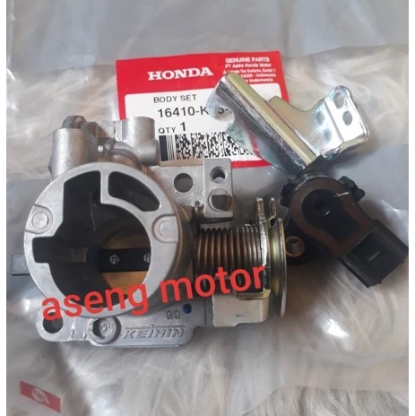 Throttle throotle body Assy Vario 125 lama Old KZR - TB Karburator Injeksi Ori