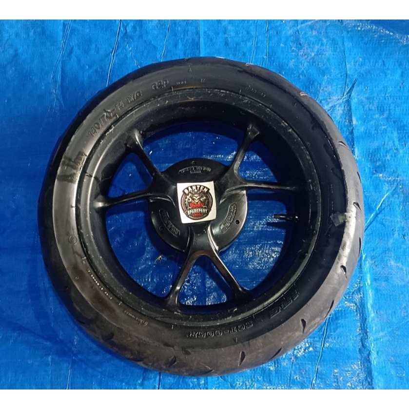 velg belakang yamaha aerox (original copotan)