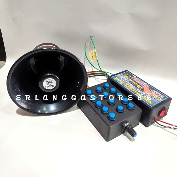 KLAKSON TELOLET NADA BASURI ELEKTRIK TOA 12 V 24 V TELOLET BASURI (BISA COD)