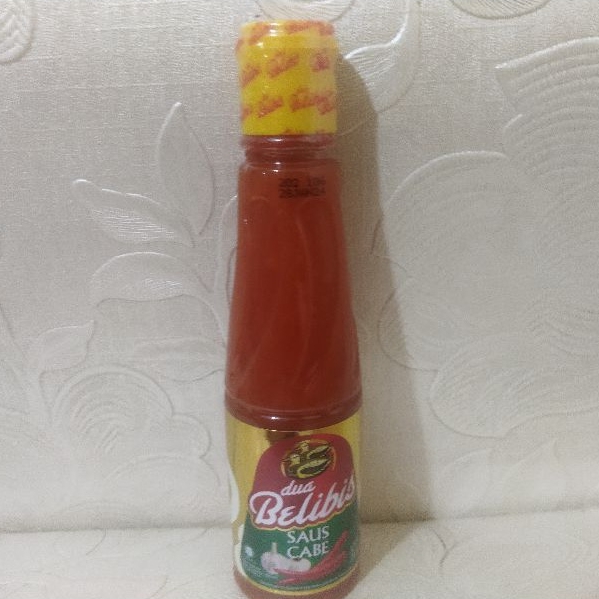 SAUS CABE CAP DUA BELIBIS 135 ML / SAUS SAMBAL BELIBIS / SAOS CABAI BELIBIS / SAOS SAMBAL DUA BELIBI