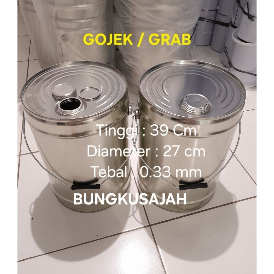 Pinkprtals Drum Kaleng 20 Liter