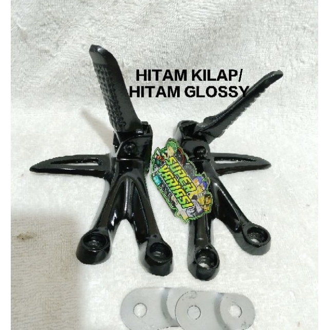 footstep belakang gantung klx 150 klx 250 step belakang hitam klx 150 klx 250 injak kaki belakang kl