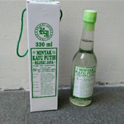 MINYAK KAYU PUTIH REJEKI JAYA 330 ML ASLI MAKASSAR