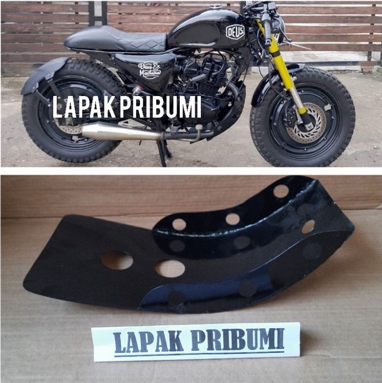 Pelindung mesin Tubular Crashbar Megapro New / Megapro Old Primus motor custom japstyle