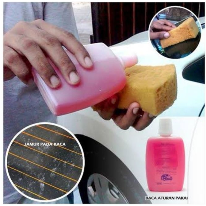 pembersih jamur kaca mobil obat jamur jamur kaca