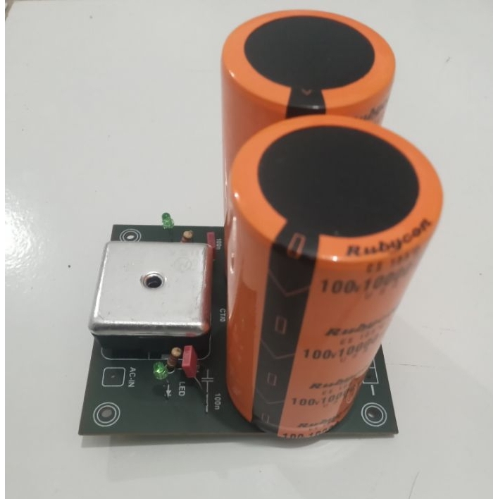 Kit Psu power Supply 2 Elko 10000uf 100v Rubycon