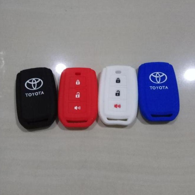 Promo Sarung Kondom Silikon Kunci Remote Toyota Etios Valco Diskon