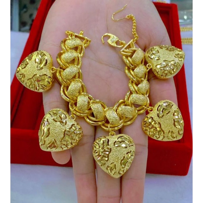 Perhiasan Mas Bangkok lapis emas 99% mirip emas asli