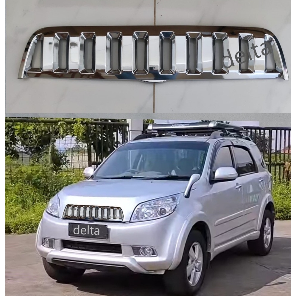 Grill Hummer RUSH TERIOS Chrome 2006 2007 2008 2009 2010 2011