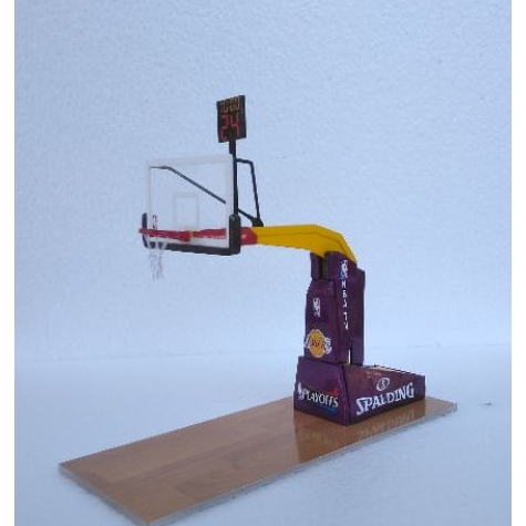 Miniatur ring basket NBA LA Lakers skala 1/27