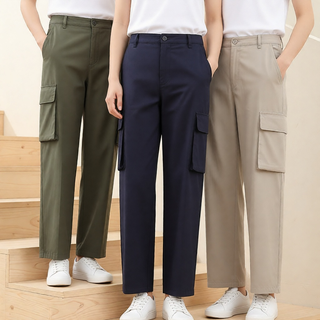 Mistiten - Celana Kulot Cargo Loose Pant Misti10