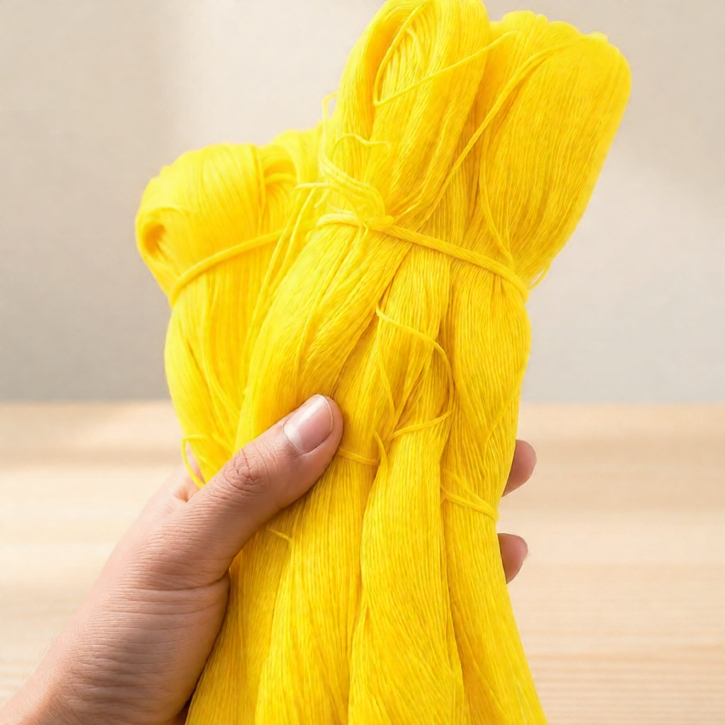 TALI TAMPAR 1MM TALI BANGUNAN 150METER | TALI TUKANG WARNA KUNING