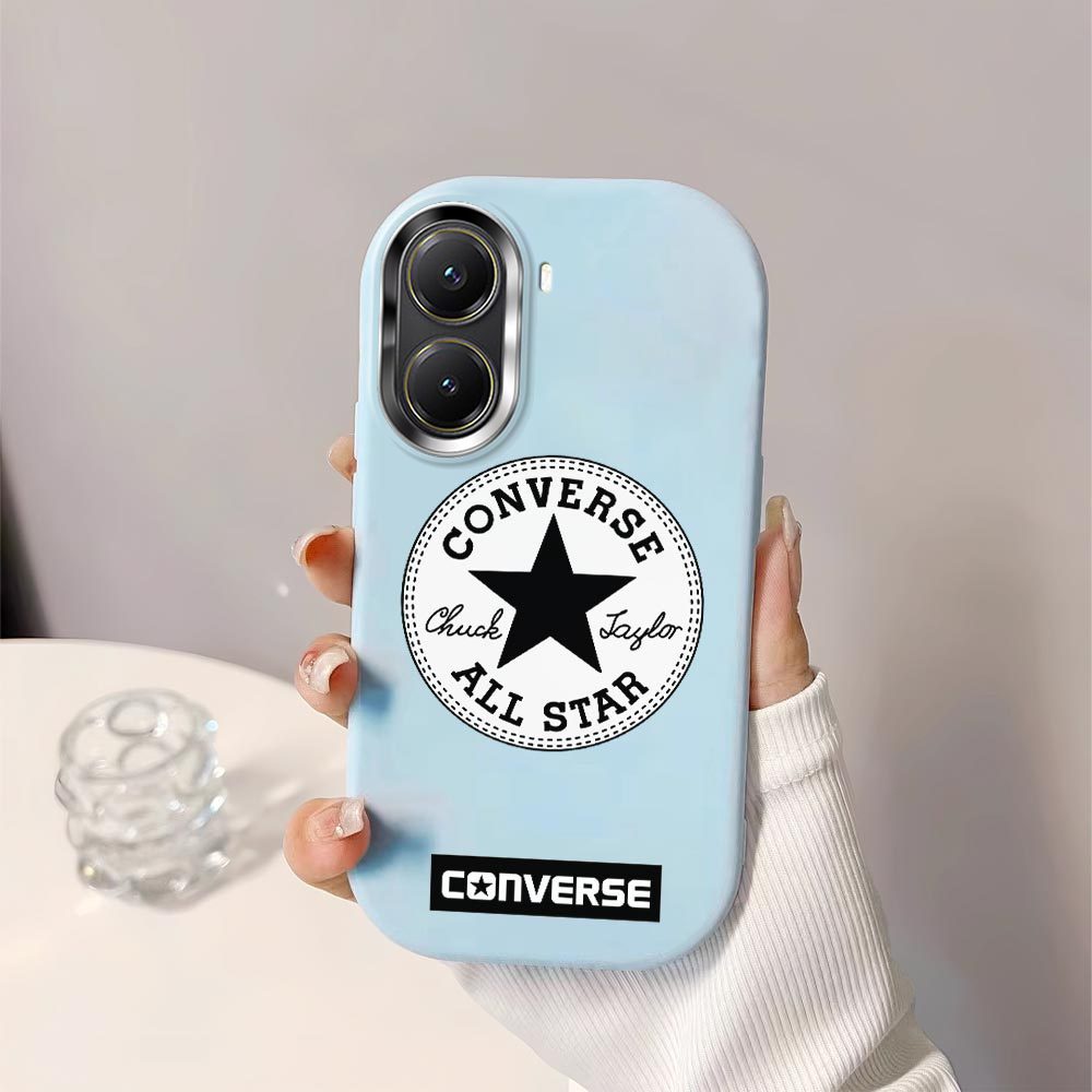 Case Untuk Xiaomi Poco X7 Pro 5G M4 Pro Converse Pentagram Back Cover Case Soft Original Liquid Sili