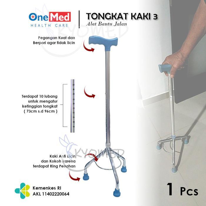 Tongkat Kaki 3 , Alat Bantu Jalan, Tongkat Jalan