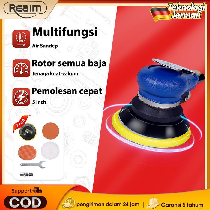 Reaim 15000 Rpm Air Orbital Sander Sander Orbital Air Sander Orbital Sander Dewalt Air Sander Amplas