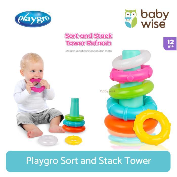 Playgro Sort And Stack Tower