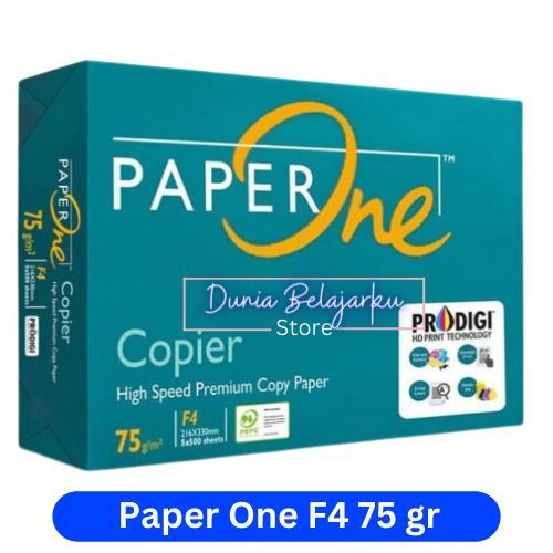 Kertas HVS Paper One F4 Folio 75 gram / Paperone F4 75 gr / HVS Folio