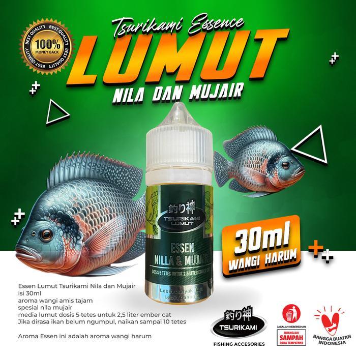 Essen Lumut Tsurikami Cocok Buat Umpan Ikan nila dan Mujair Lure Essen Juga Bisa buat Patin
