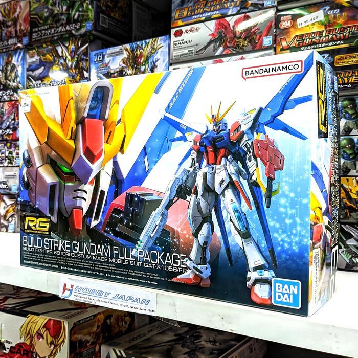 RG Build Strike Gundam Full Package Bandai Modelkit