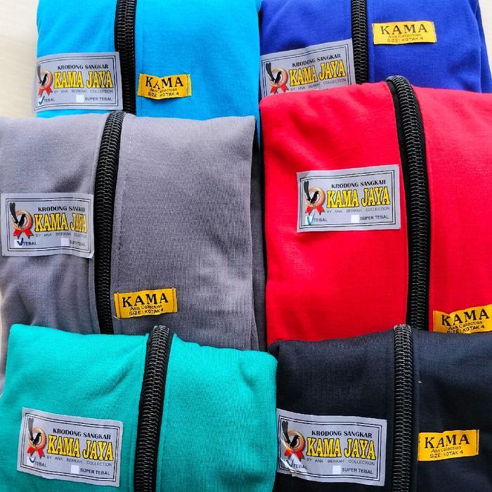 Premium Krodong Sangkar Kotak 4, 35X35,Kaos Tebal Premium, Kama Original