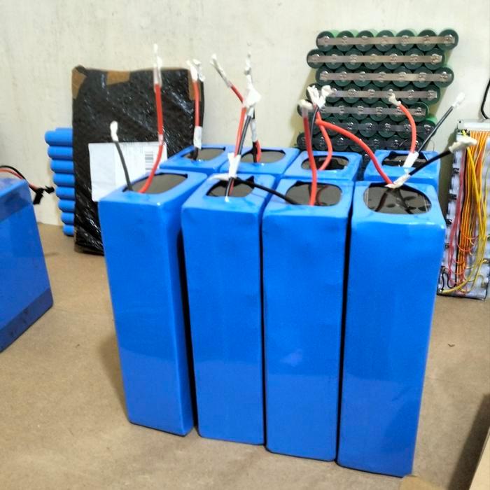 baterai sepeda listrik lifepo4 36volt new cell - 20ah