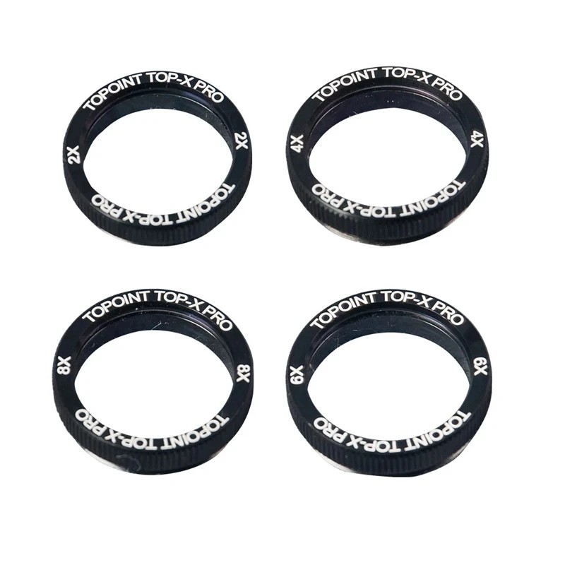 TP8720-Pro 2x/4x/ 6x/8x Lens Scope 30mm Magnify Glass for Compound Bow Sight Competitive Competition