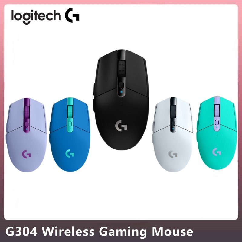 Logitech G304 Wireless Gaming Mouse,Lightweight Ergonomic Design,USB Receiver,Suitable for