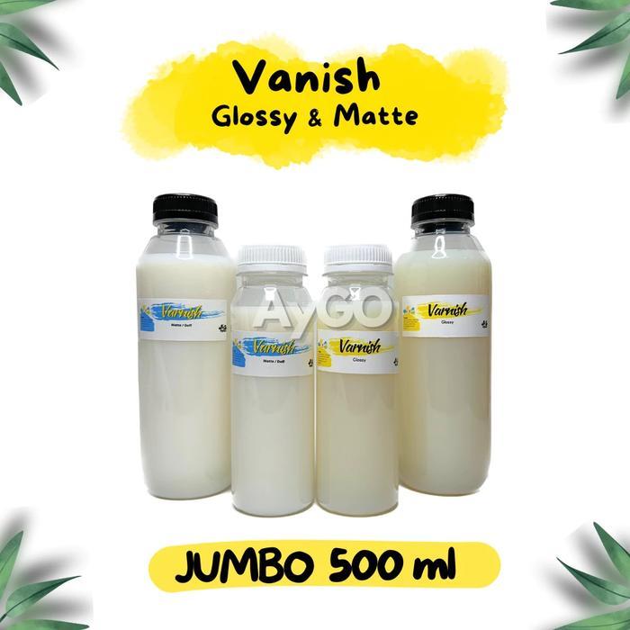 VARNISH GLOSSY / VARNISH DOFF / VARNISH MATTE 500 ML