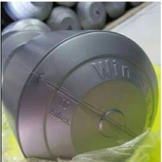 DUMBEL barbel 10kg - barbel olahraga 10 kg KHUSUS JABODETABEK