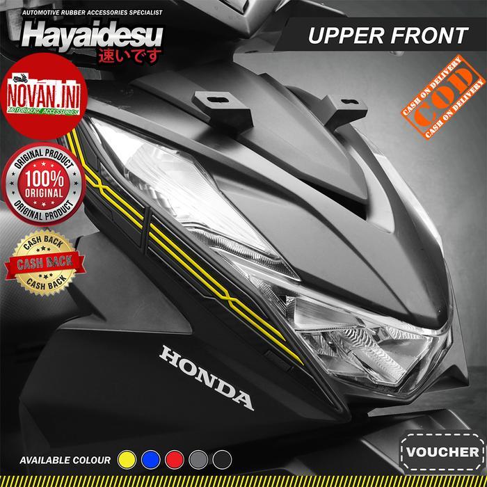 Beat 2020 Body Protector Upper Front Cover Hayaidesu (Kanan & Kiri)