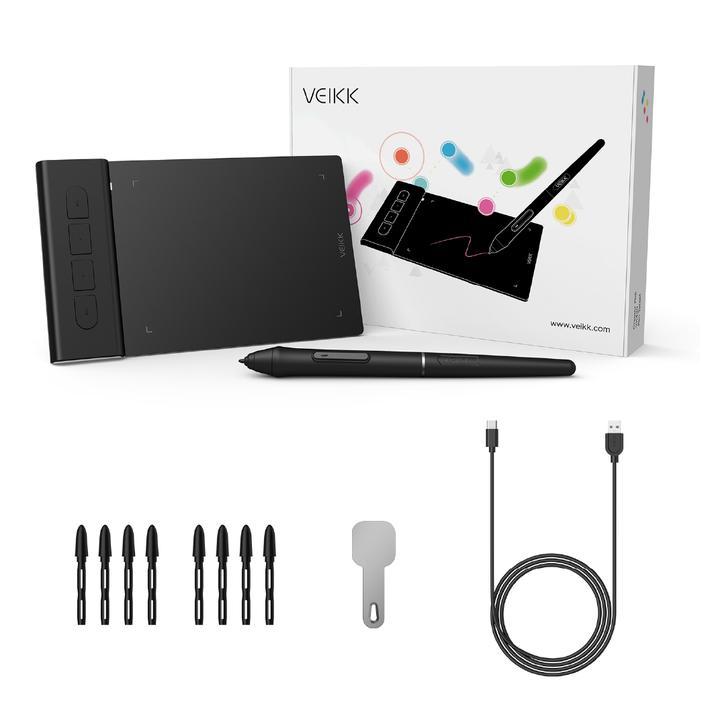 DRAWING TABLET VEIKK VK430 DIGITAL TABLET OSU ALT S640 VK640 A30