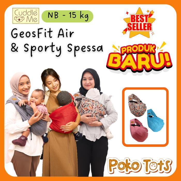 Cuddle Me Geosfit Air Gendongan Adjustable Bayi Geos CuddleMe Geos Fit Air Geos Air Fit Newborn NB